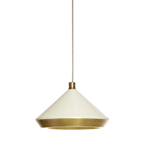 Подвесной светильник Bert Frank SHEAR Pendant белый Белый Золотой Подвесной светильник Bert Frank SHEAR Pendant белый Белый Золотой в Грозном | Loft Concept