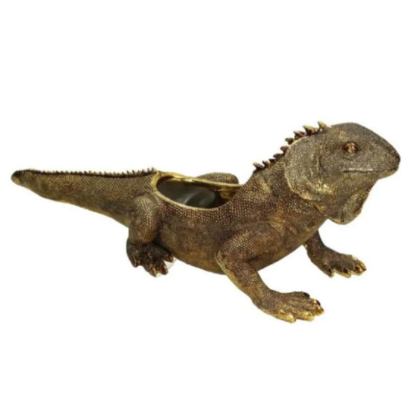 Кашпо Игуана Lizard Vase Бронза Кашпо Игуана Lizard Vase Бронза в Грозном | Loft Concept