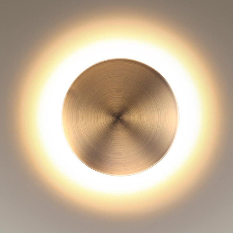 Бра Disco Piatto Bronze Sconce Бронза Бра Disco Piatto Bronze Sconce Бронза в Грозном | Loft Concept