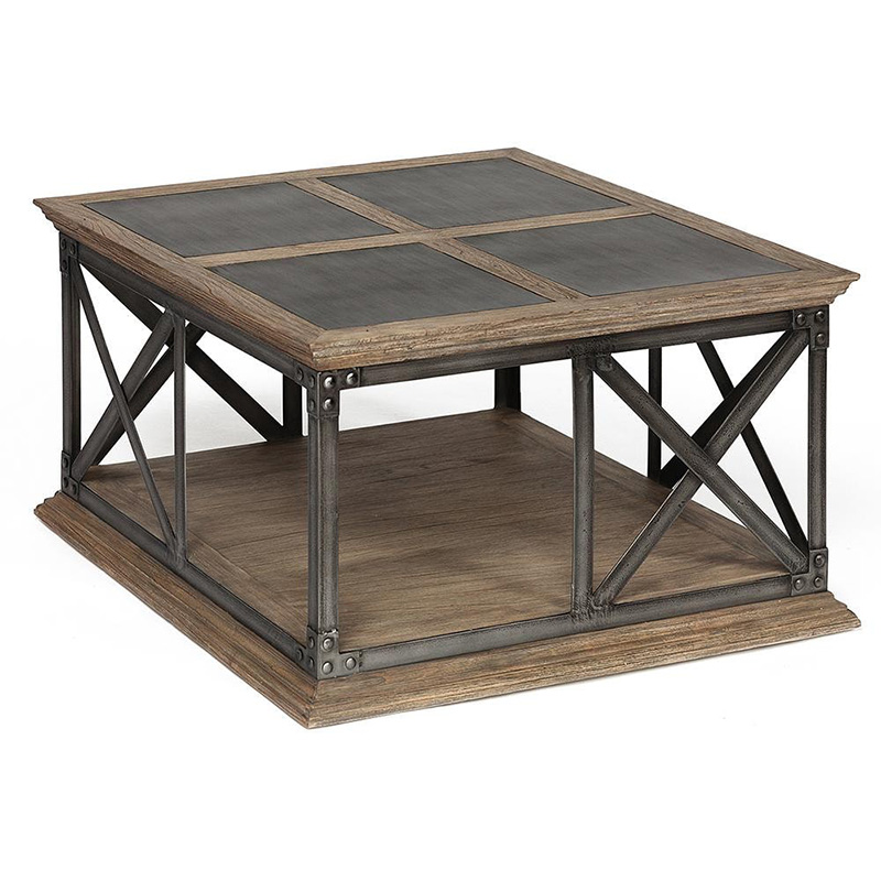 Журнальный стол Provence Jacob Table Темный дуб Журнальный стол Provence Jacob Table Темный дуб в Грозном | Loft Concept