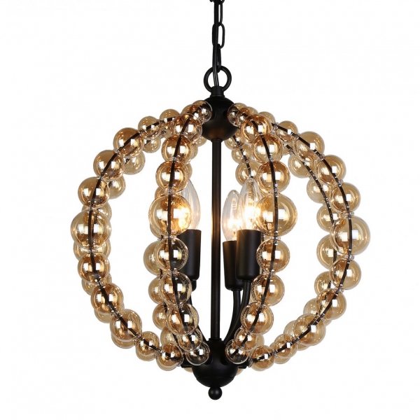 Люстра Amber Bamboo Pendant Черный Янтарь (Amber) Люстра Amber Bamboo Pendant Черный Янтарь (Amber) в Грозном | Loft Concept