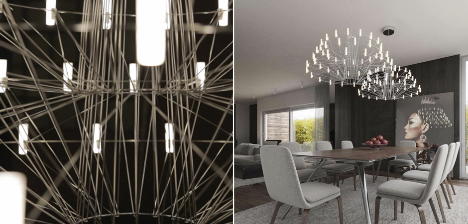 Люстра Moooi Coppelia Nickel Люстра Moooi Coppelia Nickel - Loft-Concept в Грозном