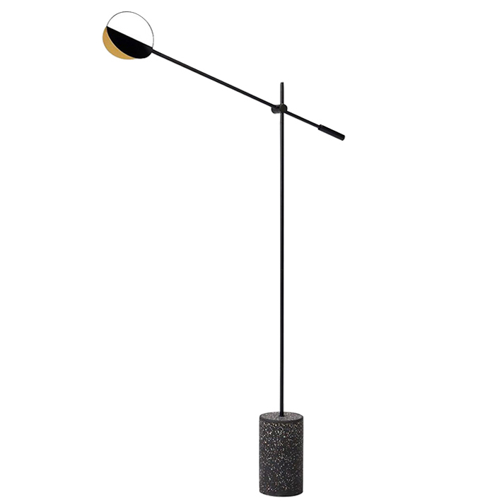 Торшер BOLIA LEAVES PENDANT black Черный Латунь Торшер BOLIA LEAVES PENDANT black Черный Латунь в Грозном | Loft Concept