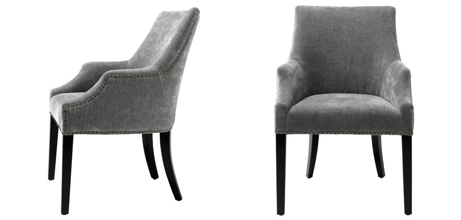 Стул Eichholtz Dining Chair Legacy grey Стул Eichholtz Dining Chair Legacy grey - Loft-Concept в Грозном