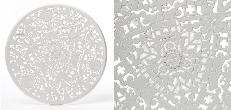 Обеденный стол Seletti Industry Collection ALUMINIUM TABLE – WHITE Обеденный стол Seletti Industry Collection ALUMINIUM TABLE – WHITE - Loft-Concept в Грозном
