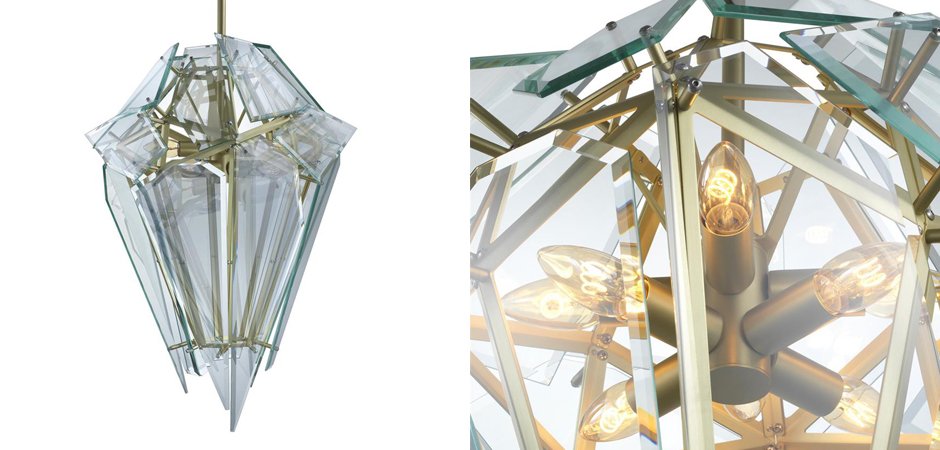 Люстра Chandelier Shard gold Люстра Chandelier Shard gold - Loft-Concept в Грозном