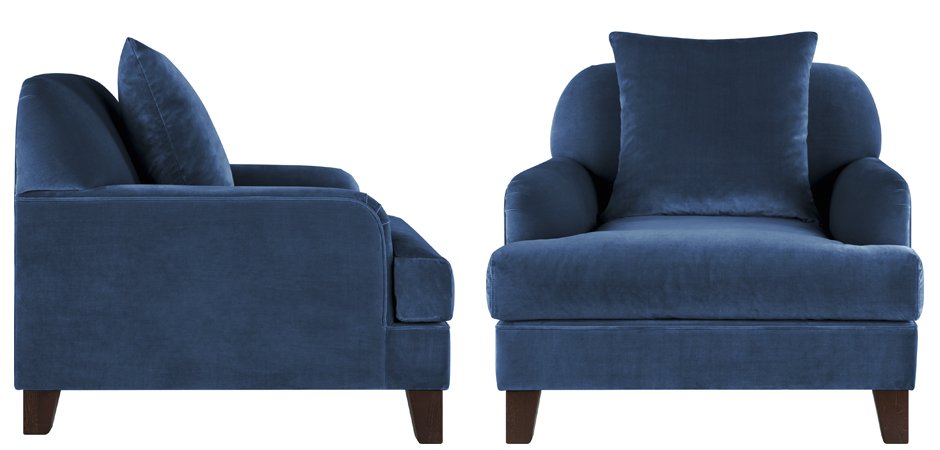 Кресло Grace Deep Blue Кресло Grace Deep Blue - Loft-Concept в Грозном