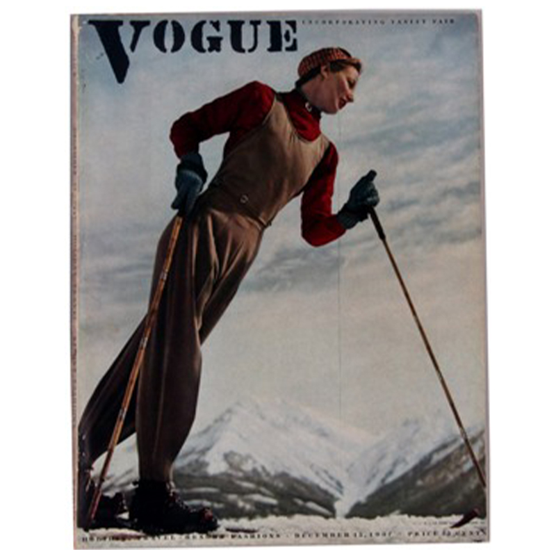 Постер Vogue Cover 1937 December Постер Vogue Cover 1937 December в Грозном | Loft Concept