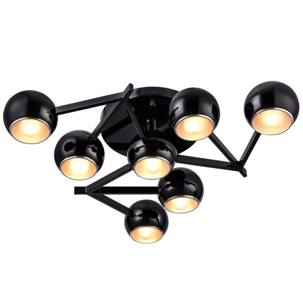 Потолочная люстра Galaxy Chandelier Black Черный Потолочная люстра Galaxy Chandelier Black Черный в Грозном | Loft Concept