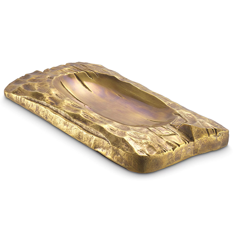 Поднос Eichholtz Tray Chiasso Brass Латунь Античная полированная Поднос Eichholtz Tray Chiasso Brass Латунь Античная полированная в Грозном | Loft Concept