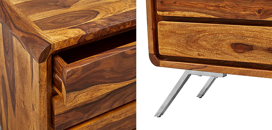 Комод деревянный на металлических ножках Liam Wood Commode Комод деревянный на металлических ножках Liam Wood Commode - Loft-Concept в Грозном