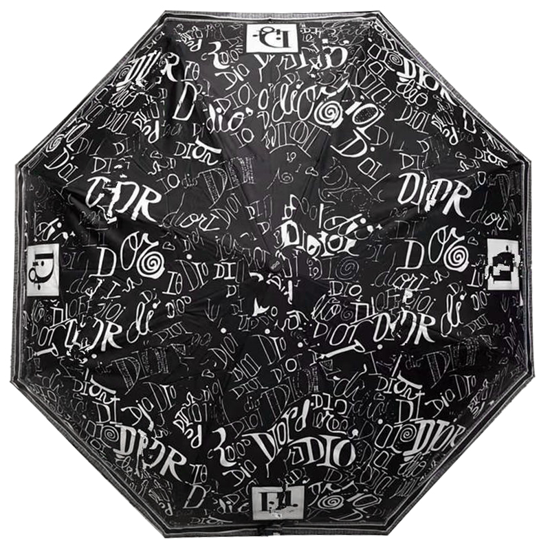 Зонт раскладной CHRISTIAN DIOR дизайн 011 Черный цвет Черный Зонт раскладной CHRISTIAN DIOR дизайн 011 Черный цвет Черный в Грозном | Loft Concept