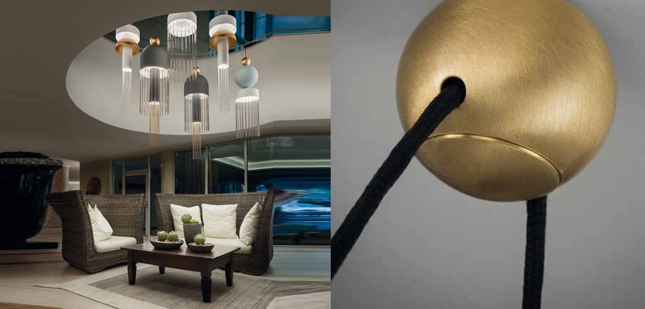 Подвесной светильник Masiero Nappe Подвесной светильник Masiero Nappe - Loft-Concept в Грозном