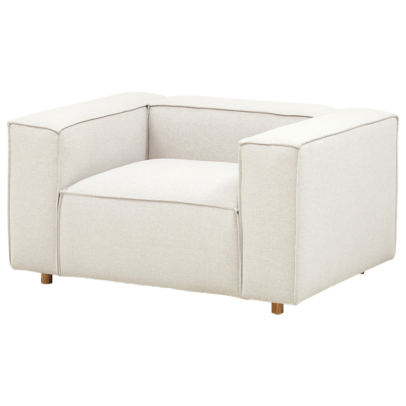 Кресло Hamelin White Armchair Молочный Кресло Hamelin White Armchair Молочный в Грозном | Loft Concept