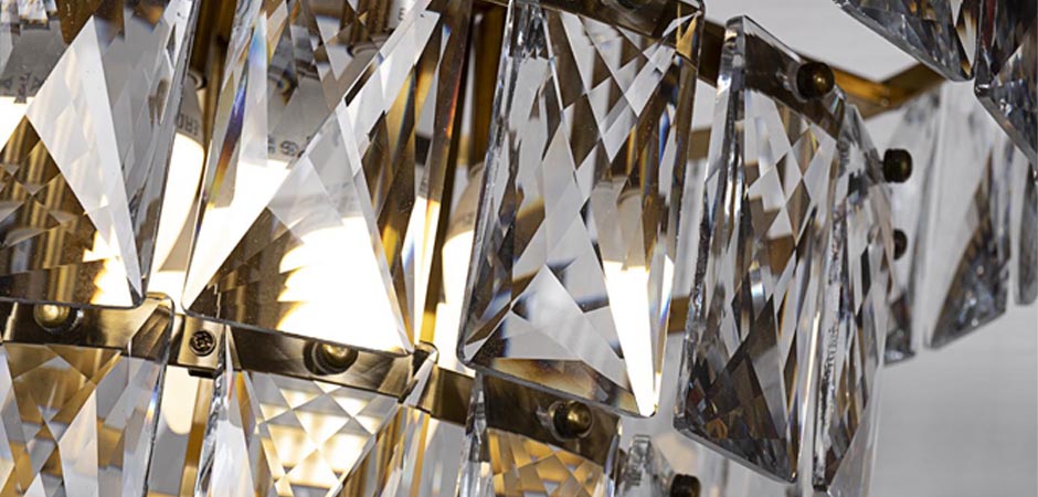 Люстра Tiers Crystal Light Chandelier brass 7 Люстра Tiers Crystal Light Chandelier brass 7 - Loft-Concept в Грозном