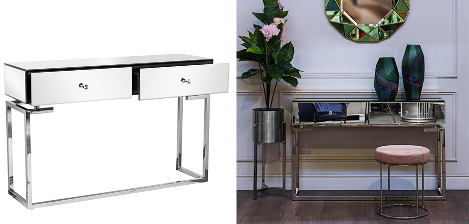 Консоль Transparent Mirror Console Консоль Transparent Mirror Console - Loft-Concept в Грозном