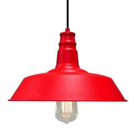 Подвесной светильник Loft Red Bell Красный Подвесной светильник Loft Red Bell Красный в Грозном | Loft Concept