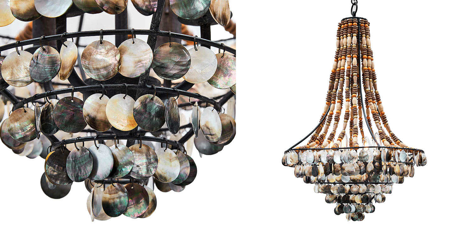 Люстра Murty Nacre Chandelier - фото