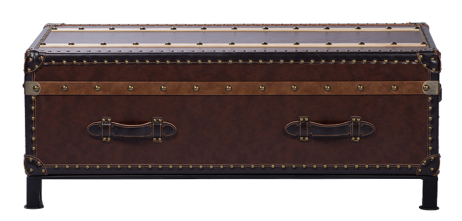 Кофейный Стол-Сундук Mayfair Steamer Trunk Кофейный Стол-Сундук Mayfair Steamer Trunk - Loft-Concept в Грозном