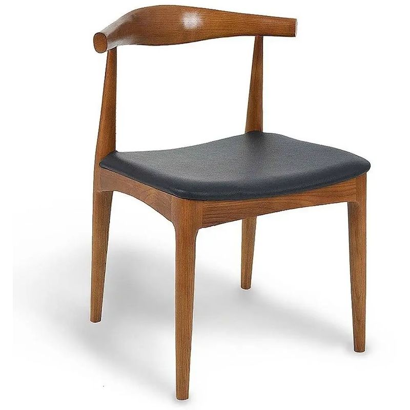 Стул Elbow HANS J.WEGNER Темный Ясень Коричневый Черный в Грозном | Loft Concept 