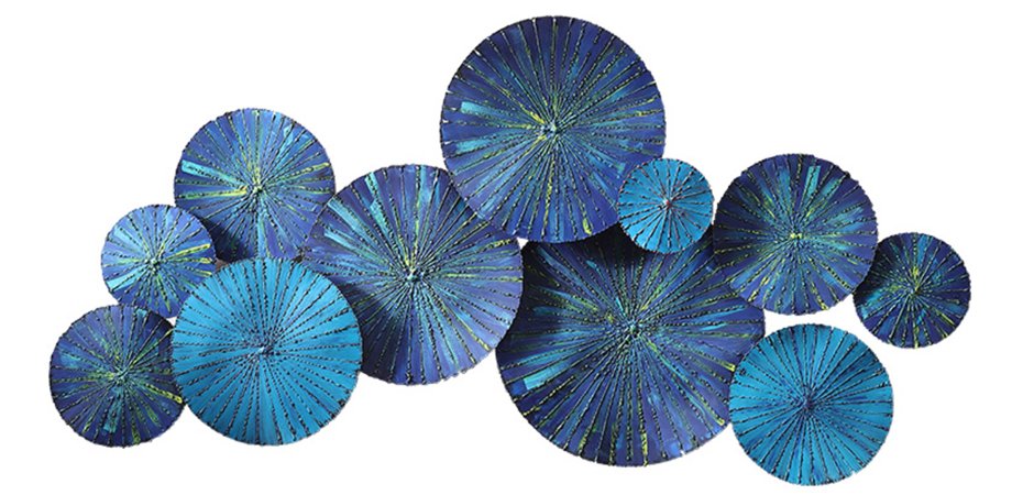 Настенный декор Blue Wheels - Loft-Concept в Грозном