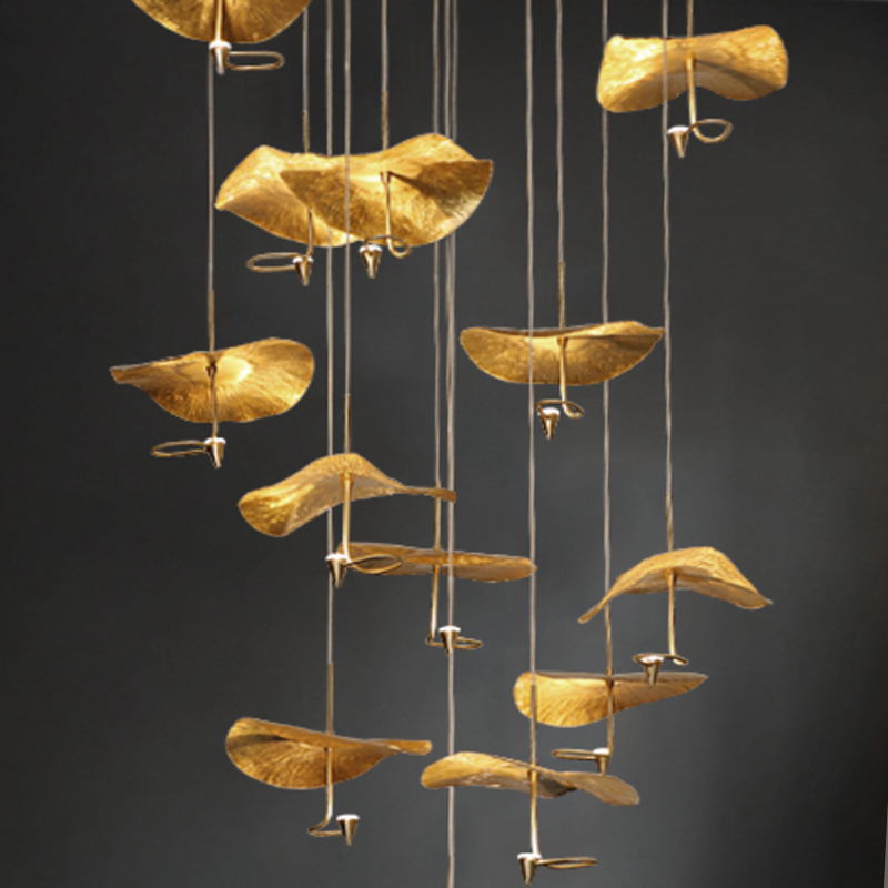 Alda Chandelier Золотой Alda Chandelier Золотой в Грозном | Loft Concept