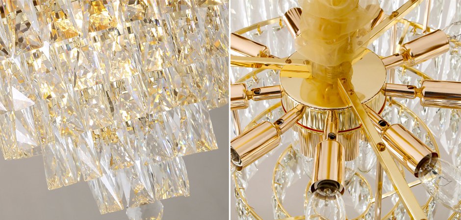 Подвесной светильник KEBO KING CHANDELIER six cascades Подвесной светильник KEBO KING CHANDELIER six cascades - Loft-Concept в Грозном