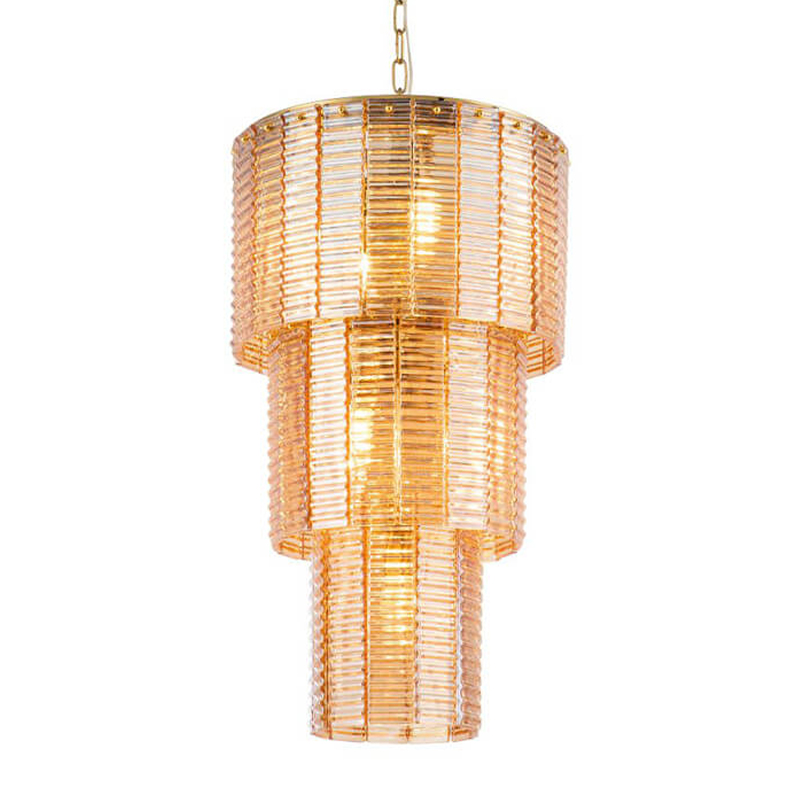 Люстра Branwen Amber Chandelier 41 Янтарный Золотой Люстра Branwen Amber Chandelier 41 Янтарный Золотой в Грозном | Loft Concept
