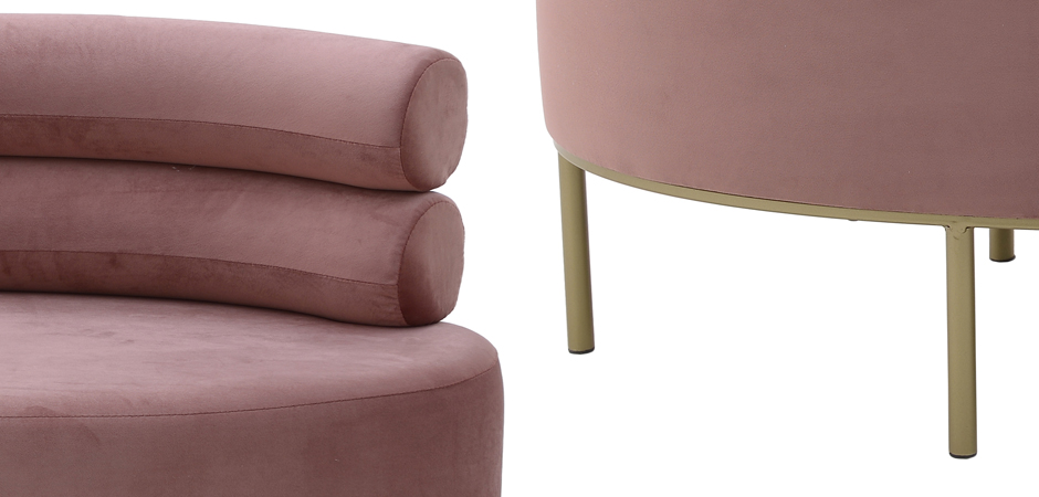 Кушетка Fening Lounge Pink Кушетка Fening Lounge Pink - Loft-Concept в Грозном
