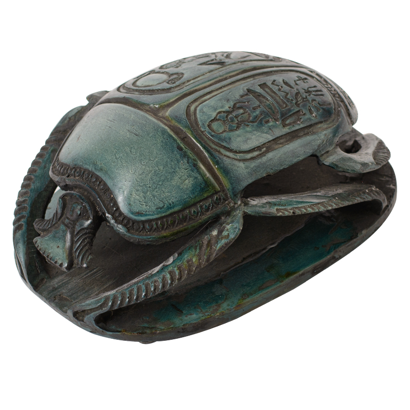 Статуэтка Скарабей Scarab Beetle dark green 2 Зеленый Статуэтка Скарабей Scarab Beetle dark green 2 Зеленый в Грозном | Loft Concept
