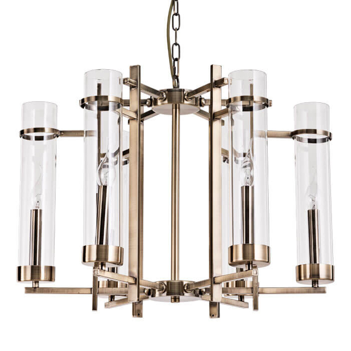 Люстра Giuliano Light Bronze Бронза Прозрачный Люстра Giuliano Light Bronze Бронза Прозрачный в Грозном | Loft Concept