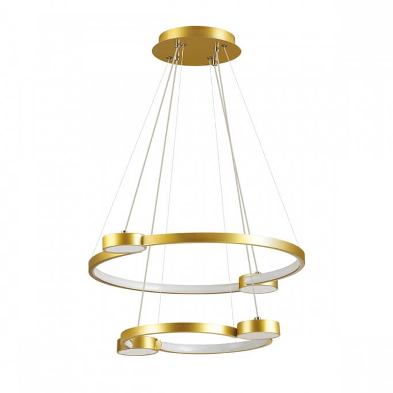 Люстра Lerida Round Золотая Золотой Люстра Lerida Round Золотая Золотой в Грозном | Loft Concept