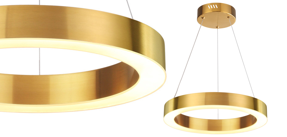 Люстра Gold Ribbon Ring Люстра Gold Ribbon Ring - Loft-Concept в Грозном
