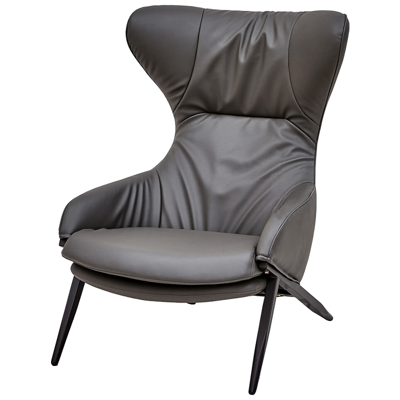 Кресло Akamu Chair Черный Графит Кресло Akamu Chair Черный Графит в Грозном | Loft Concept
