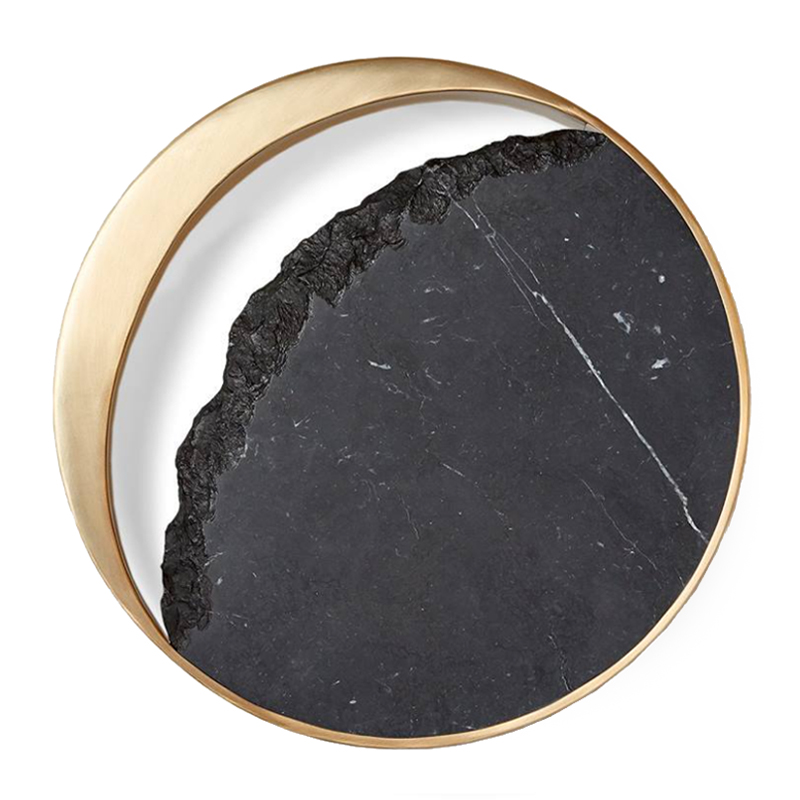 Бра Eclipse WALL LAMP Ginger and Jagger Black Латунь Черный Мрамор Nero Бра Eclipse WALL LAMP Ginger and Jagger Black Латунь Черный Мрамор Nero в Грозном | Loft Concept