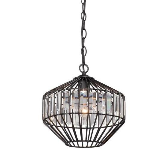 Люстра Glass Plate Pendant #6 Black Черный Люстра Glass Plate Pendant #6 Black Черный в Грозном | Loft Concept