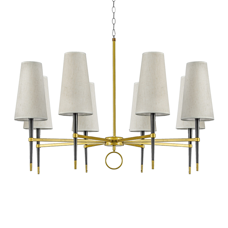 Люстра Lillian Loft Industrial Золотой Черный Белый Люстра Lillian Loft Industrial Золотой Черный Белый в Грозном | Loft Concept