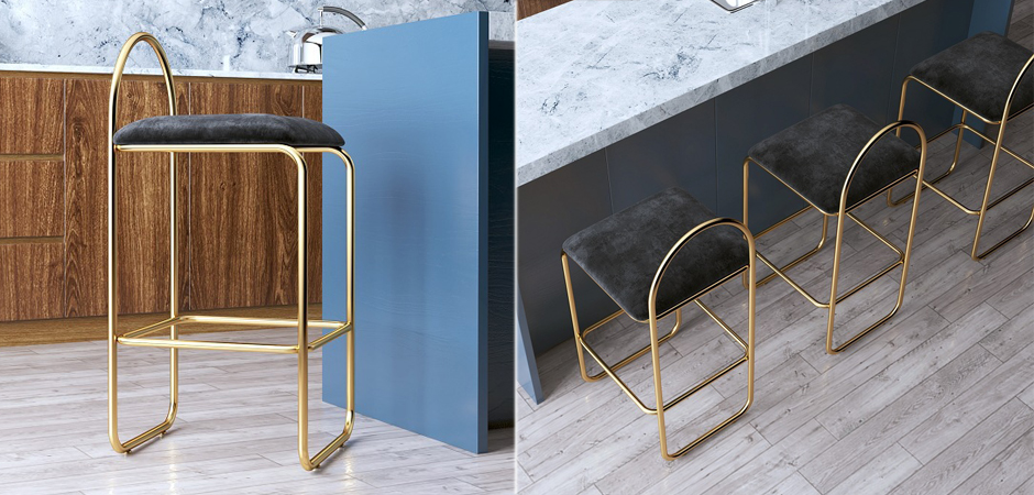 Барный стул Laconic Grace - фото №1