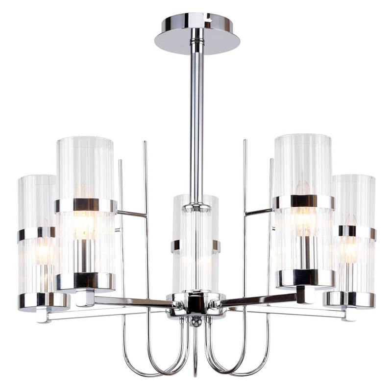 Люстра Circle Dance Glass Chrome Хром Люстра Circle Dance Glass Chrome Хром в Грозном | Loft Concept