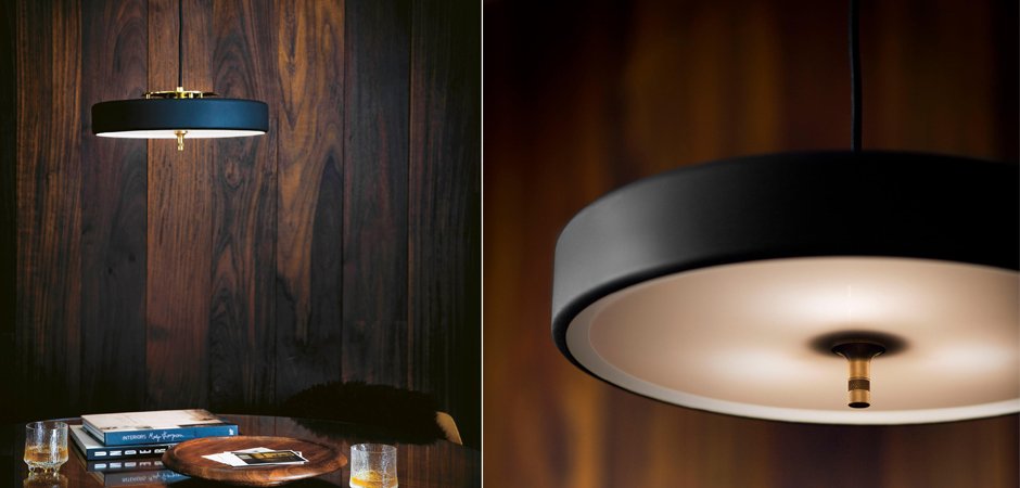 Подвесной светильник BERT FRANK Revolve Pendant Lamp Black Подвесной светильник BERT FRANK Revolve Pendant Lamp Black - Loft-Concept в Грозном