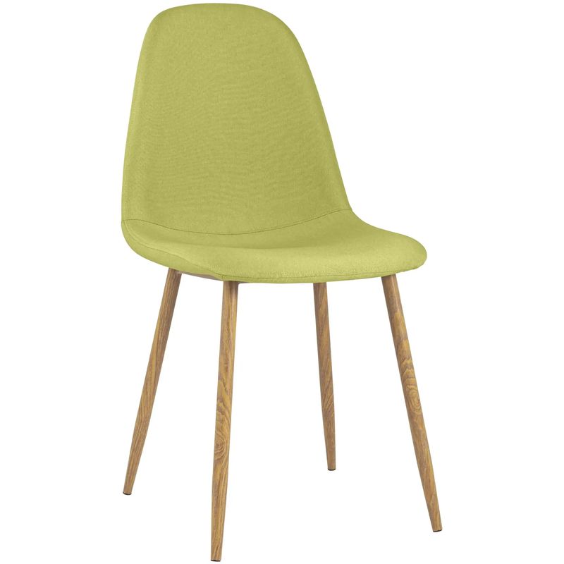 Стул Archie Chair Ткань Рогожка Лайм Лайм Древесина Стул Archie Chair Ткань Рогожка Лайм Лайм Древесина в Грозном | Loft Concept