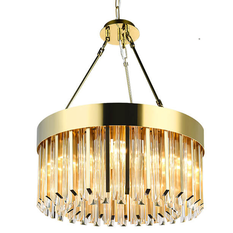 Люстра Zacaria Chandelier 60 Золотой Прозрачный (Transparent) Люстра Zacaria Chandelier 60 Золотой Прозрачный (Transparent) в Грозном | Loft Concept