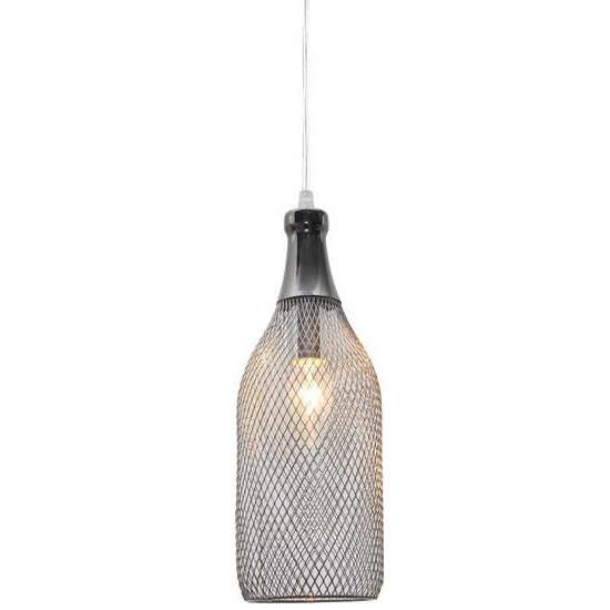 Подвесной светильник Loft Grid Pendant Tall Chrome Хром Подвесной светильник Loft Grid Pendant Tall Chrome Хром в Грозном | Loft Concept