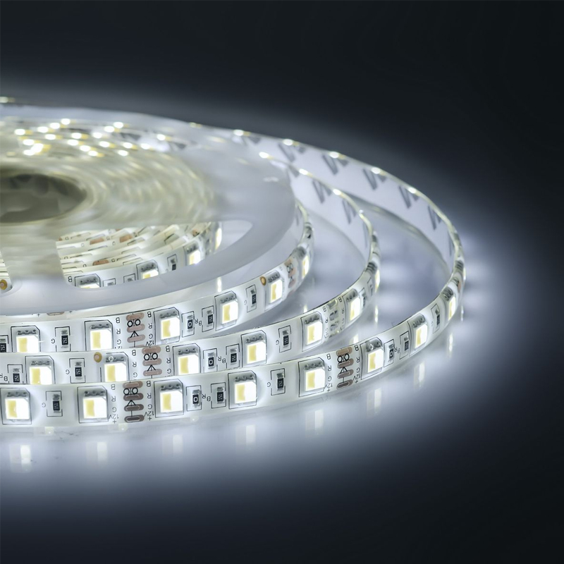 Светодиодная влагозащищенная лента 14,4W/m 60LED/m 5050SMD холодный белый/теплый белый 5M Белый Светодиодная влагозащищенная лента 14,4W/m 60LED/m 5050SMD холодный белый/теплый белый 5M Белый в Грозном | Loft Concept