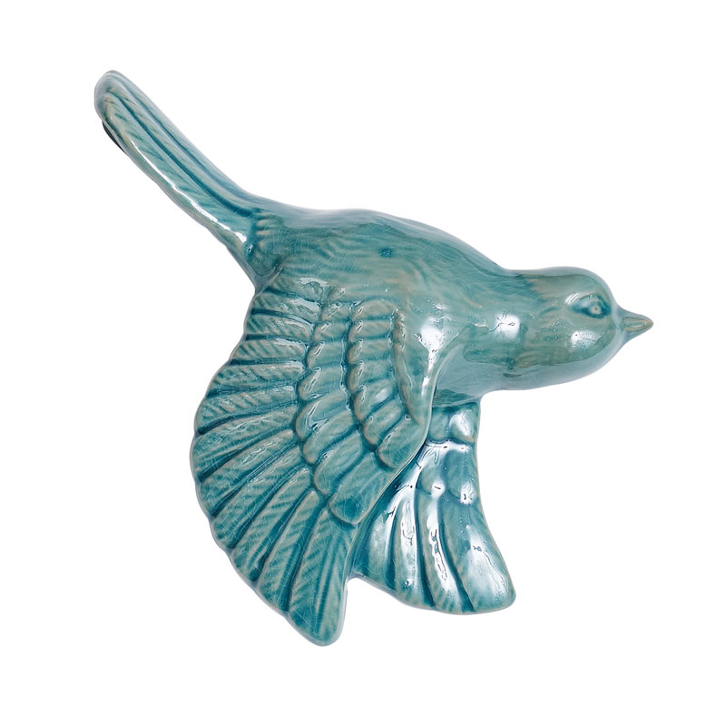 Аксессуар на стену Wall Accessory Birds II Голубой Аксессуар на стену Wall Accessory Birds II Голубой в Грозном | Loft Concept
