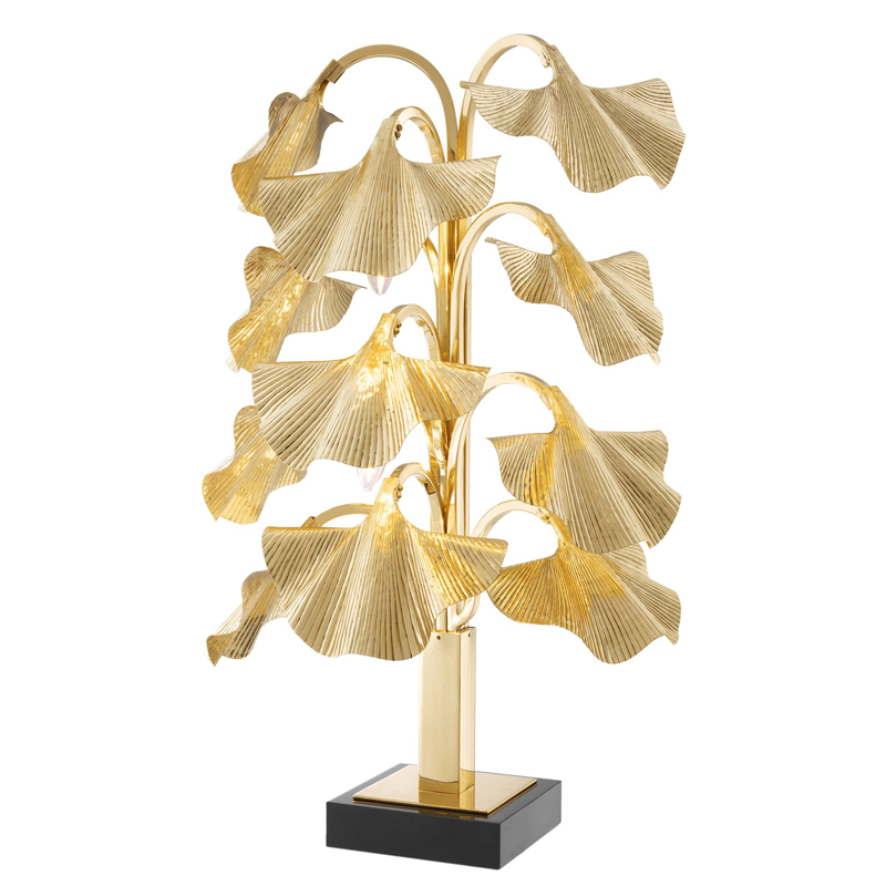 Настольная лампа Eichholtz Table Lamp Donati Латунь Черный Настольная лампа Eichholtz Table Lamp Donati Латунь Черный в Грозном | Loft Concept
