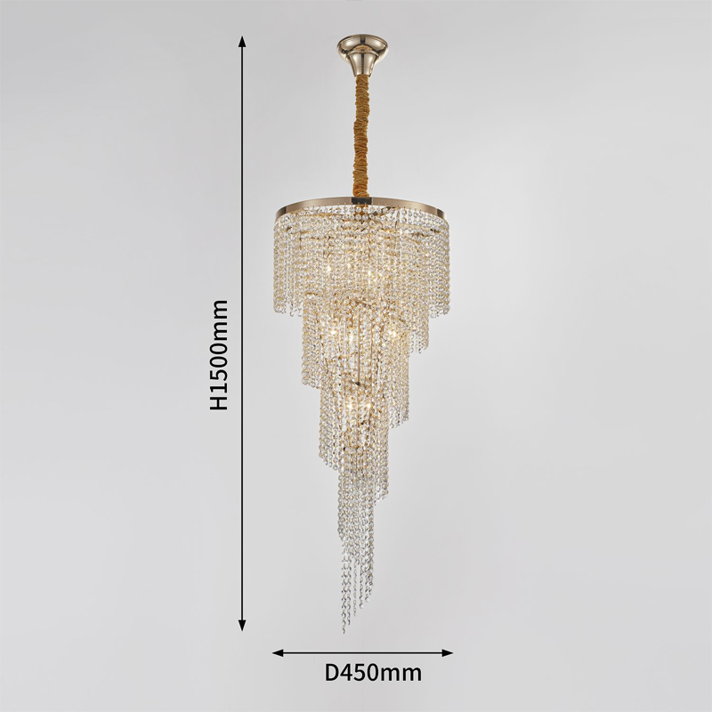 Хрустальная люстра Crystal Art Bronze D45 см Хрустальная люстра Crystal Art Bronze D45 см в Грозном