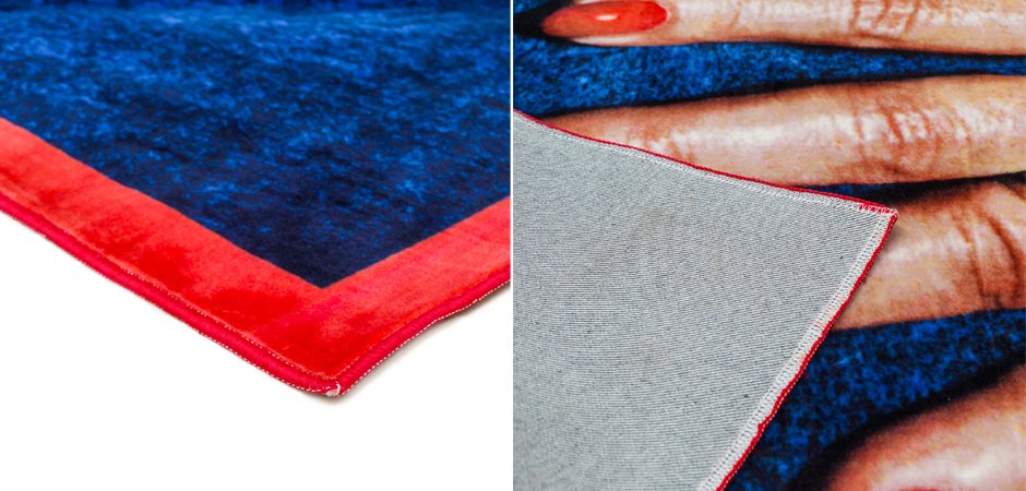 Ковер Seletti Rectangular Rug Fingers Ковер Seletti Rectangular Rug Fingers - Loft-Concept в Грозном