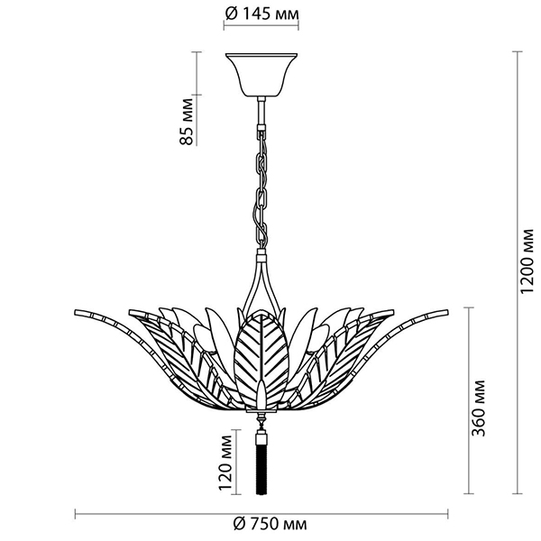 Люстра Glass Petals Chandelier 75 Люстра Glass Petals Chandelier 75 в Грозном