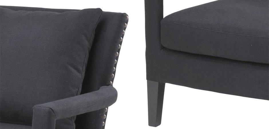 Кресло Eichholtz Chair Gregory Black Кресло Eichholtz Chair Gregory Black - Loft-Concept в Грозном